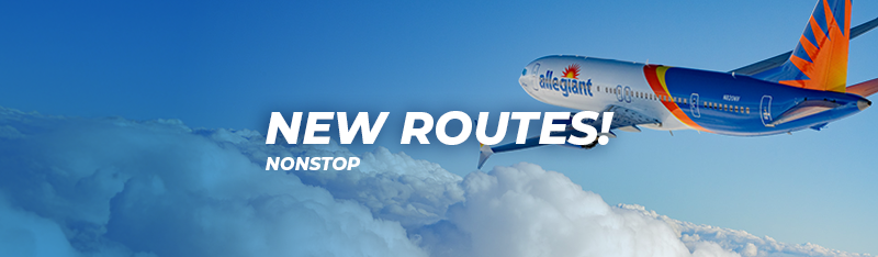 New routes! Nonstop.