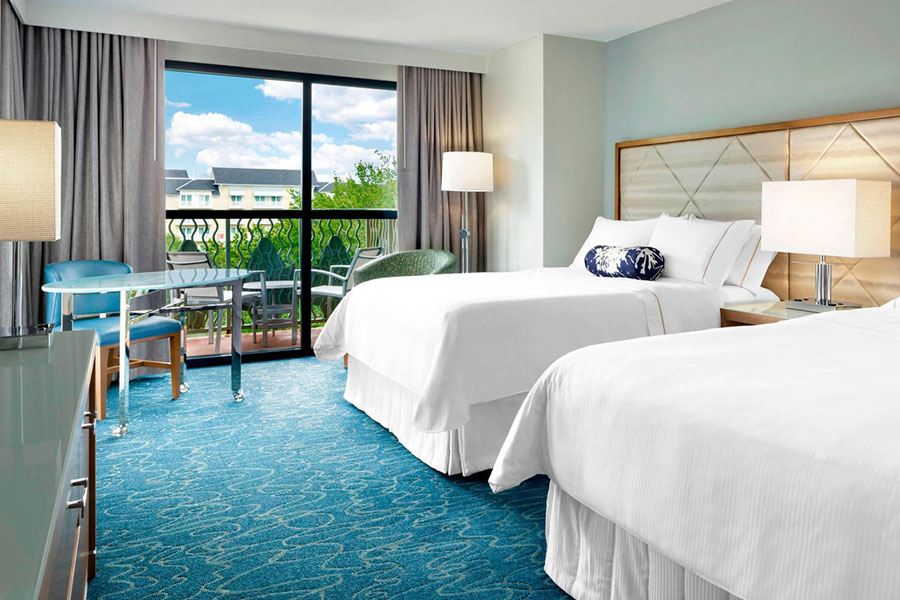 Deluxe Resort View Room with Two Queen Beds