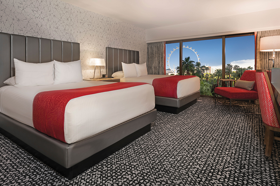 Attraction View Flamingo Room with Two Queen Beds