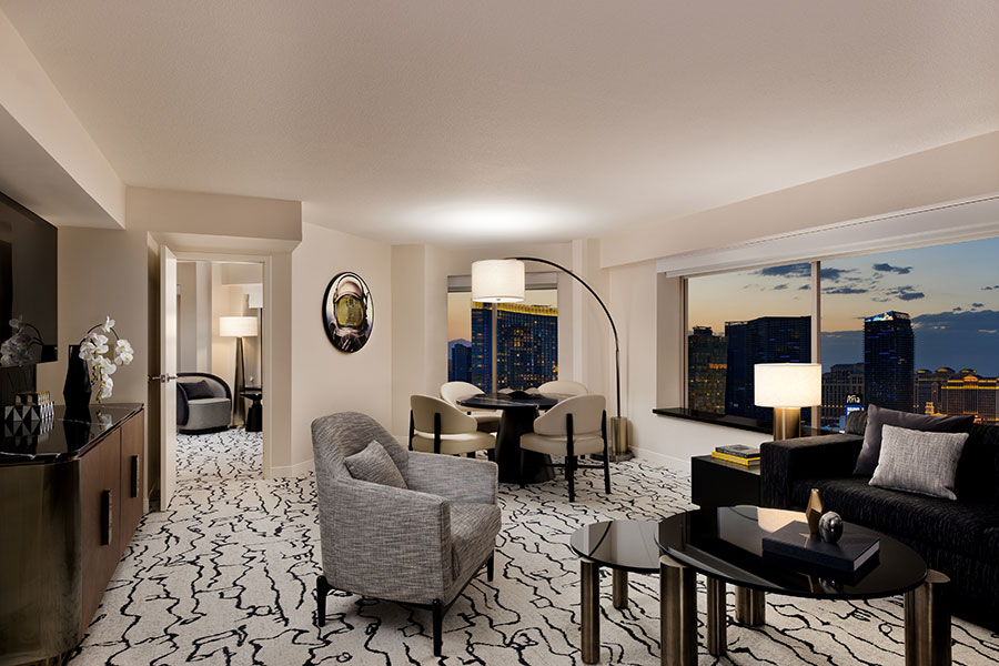 MGM One Bedroom Suite - Living Area