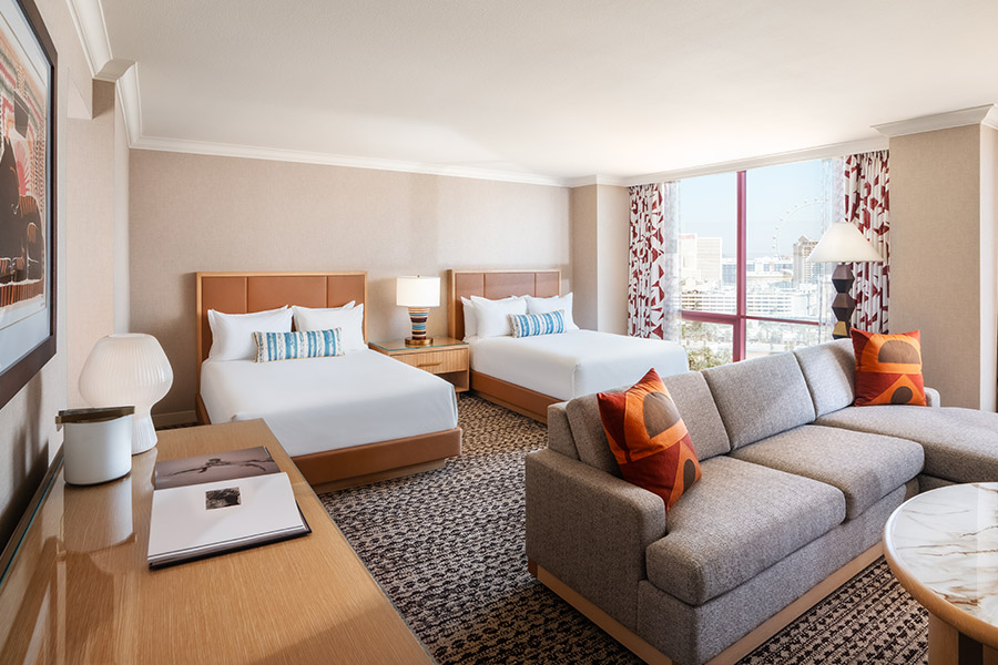 Remodeled Suite with Two Queen Beds