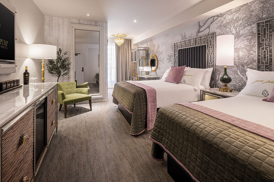 Vanderpump Room with Two Queen Beds