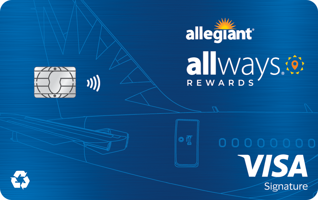 Allways Rewards Visa credit card.