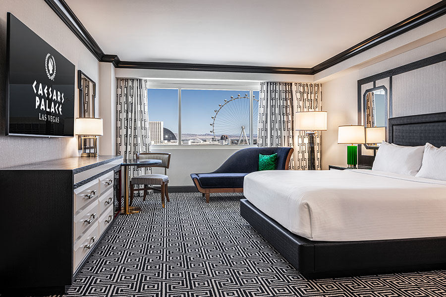 Colosseum Strip View Room with King Bed