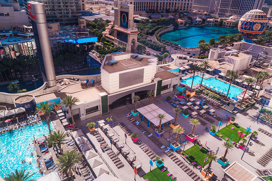 Pool Area - Aerial View