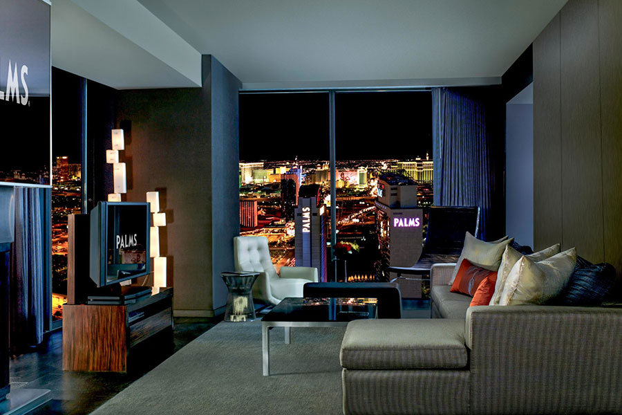 Strip View Suite Living Room