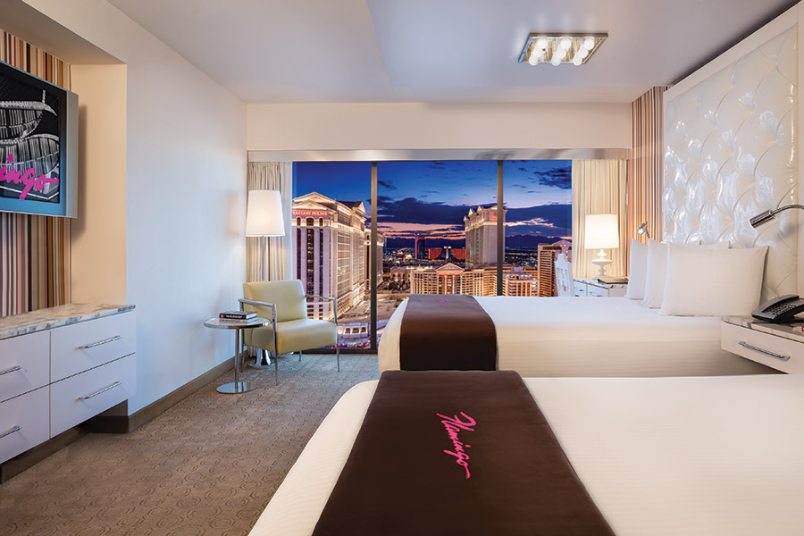 Go Room with Two Queen Beds and Strip View