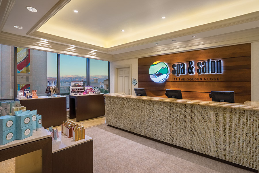 Spa and Salon Entry Area