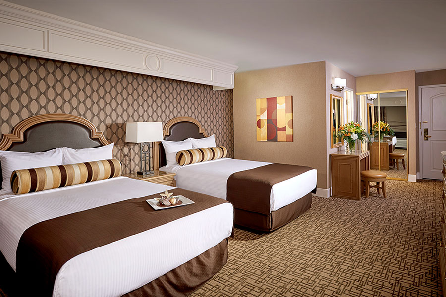 Carson Tower Room with Two Double Beds