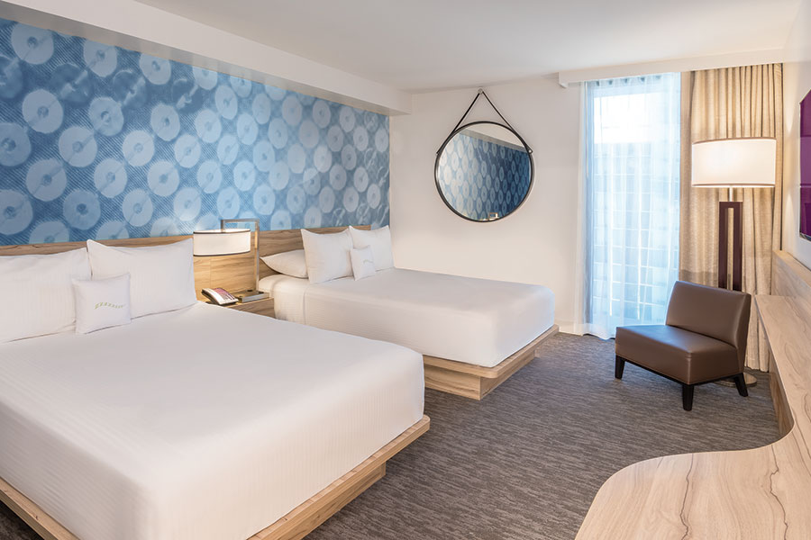 Room with Two Double Beds