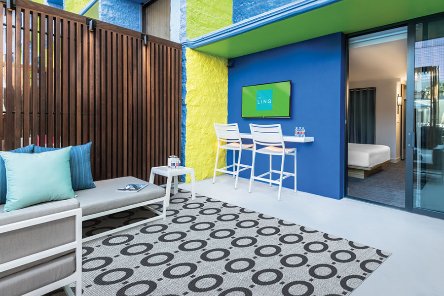 Poolside Cabana Room Patio