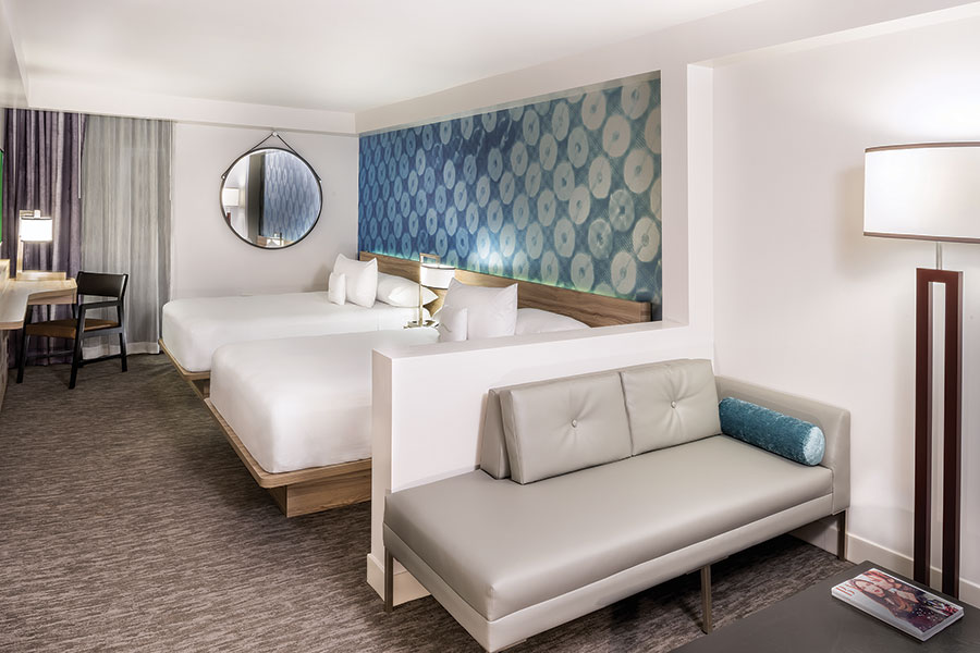 Luxury Room with Two Queen Beds