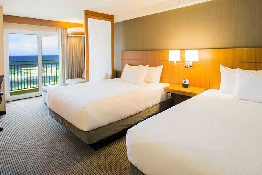 Oceanfront Room with Two Queen Beds